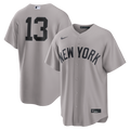 Jazz Chisholm Jr. New York Yankees Nike Road Replica Jersey - Gray