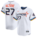 Jose Altuve Houston Astros Nike 2025 City Connect Limited Player Jersey - White