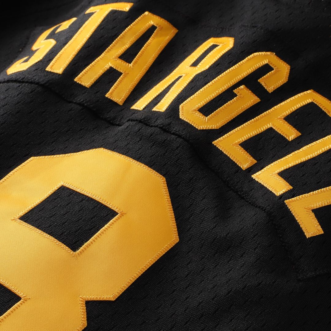 Willie Stargell Pittsburgh Pirates Mitchell & Ness Cooperstown Collection Big & Tall Mesh Batting Practice Jersey - Black