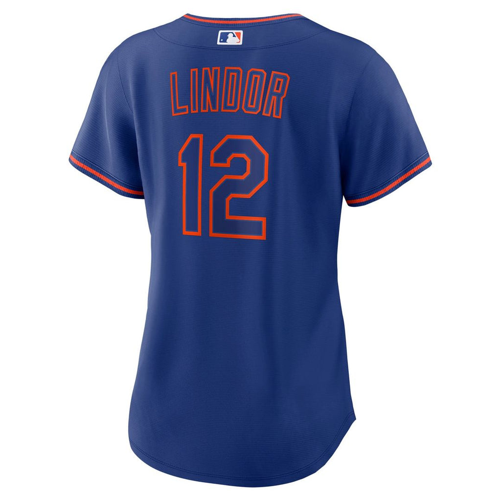 Francisco Lindor New York Mets Nike Women's Alternate Replica Jersey - Royal