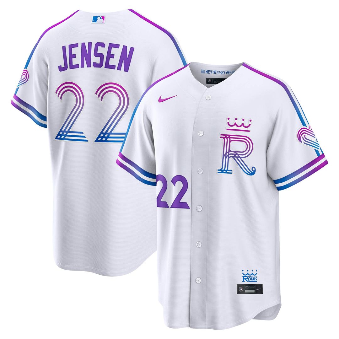 Carter Jensen Kansas City Royals Nike 2026 City Connect Stadium Jersey - White