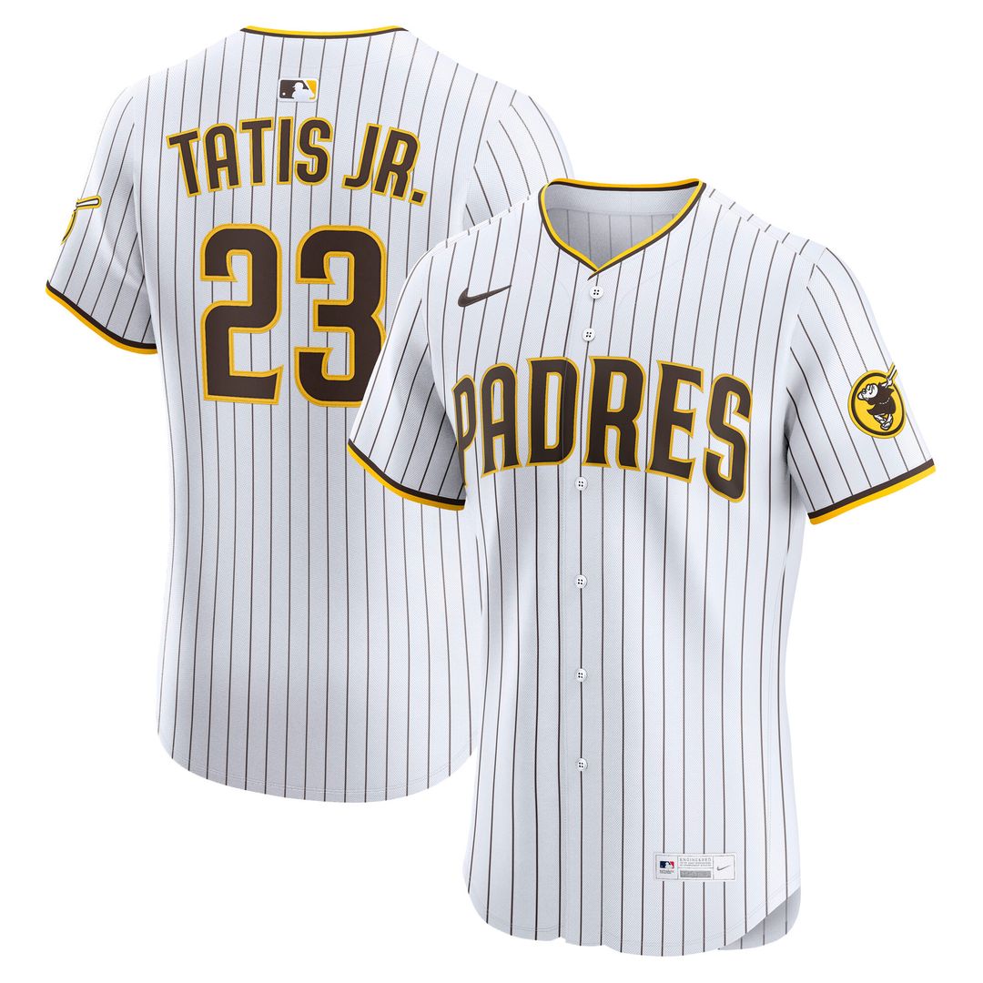 Fernando Tatis Jr. San Diego Padres Nike Road Elite Jersey - Brown