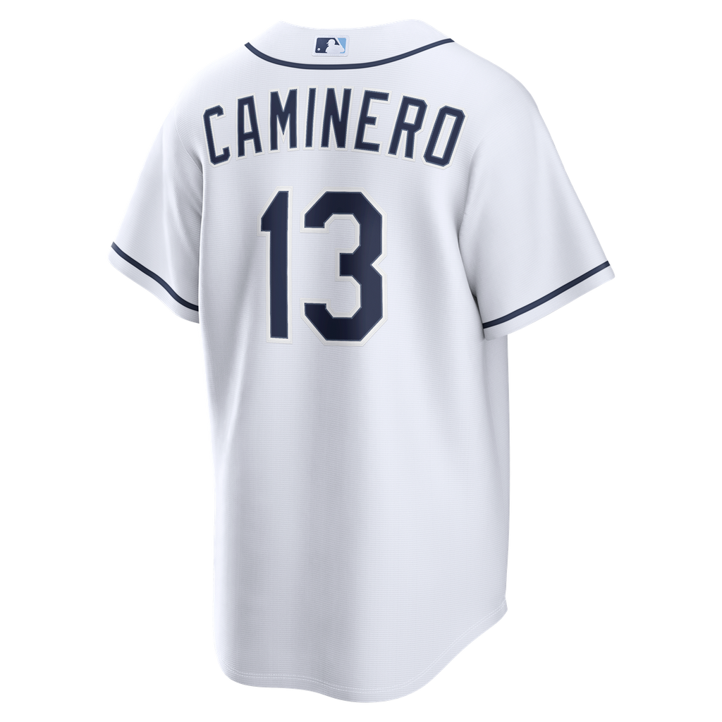 Junior Caminero Tampa Bay Rays Nike Home Replica Jersey - White