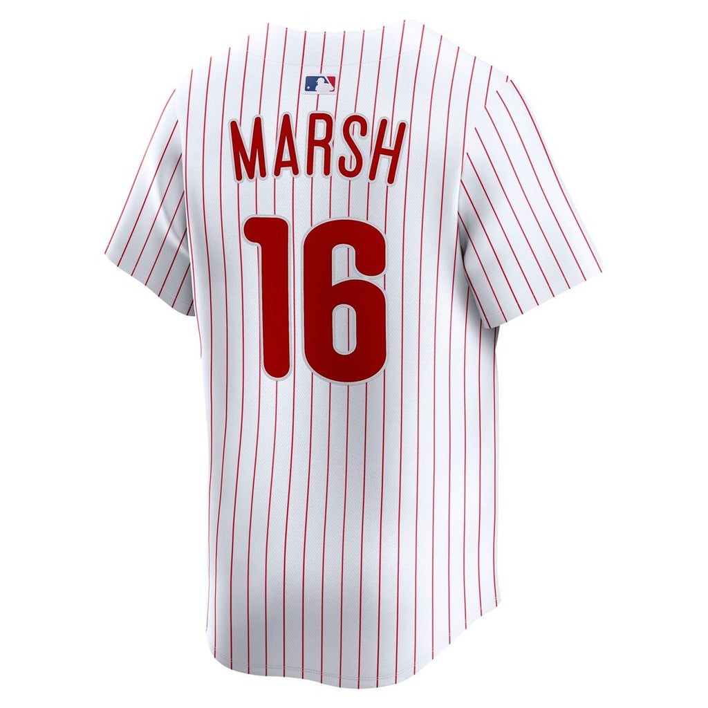 Brandon Marsh Philadelphia Phillies Nike Home Limited Player Jersey - White