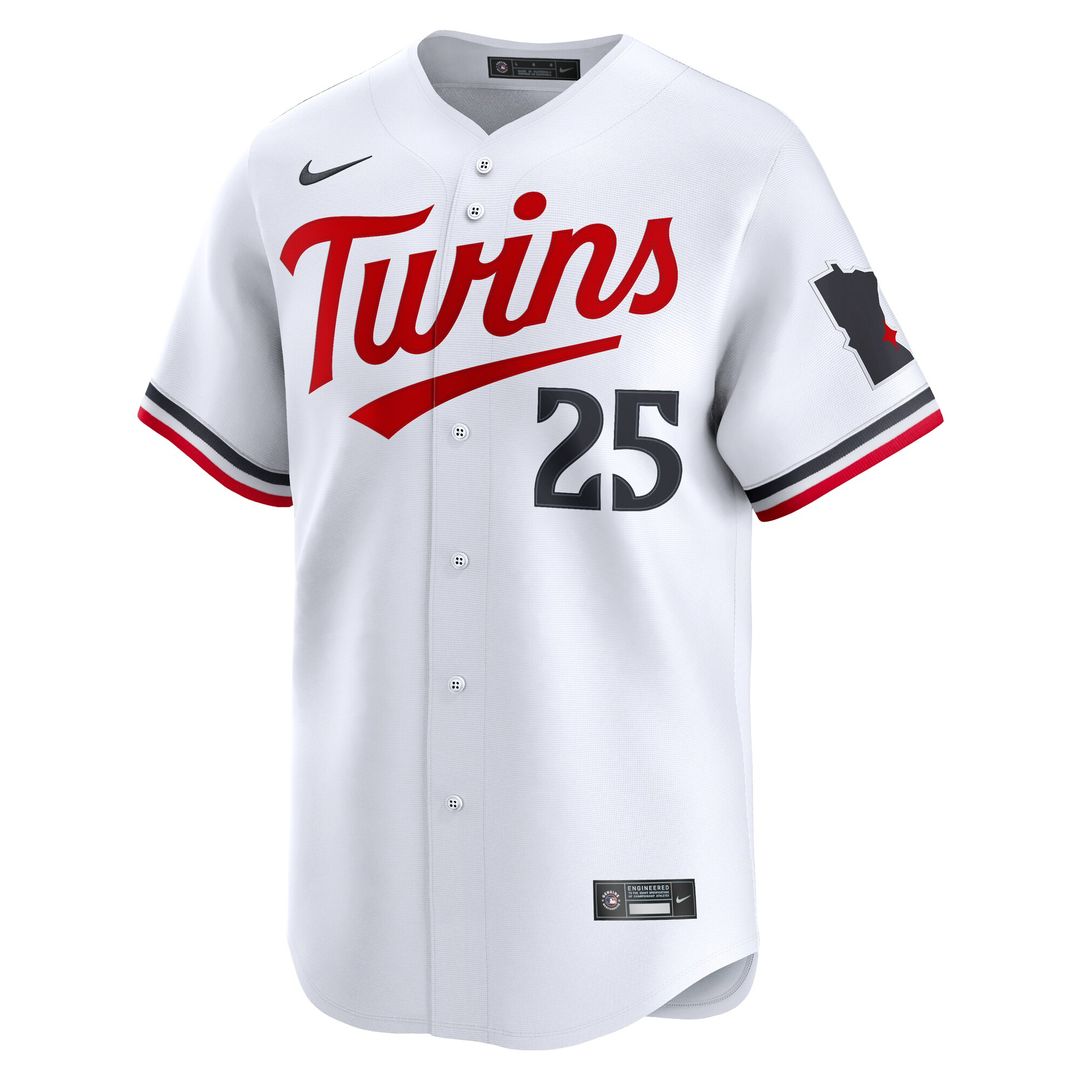 Byron Buxton Minnesota Twins Nike Home Limited Player Jersey - White