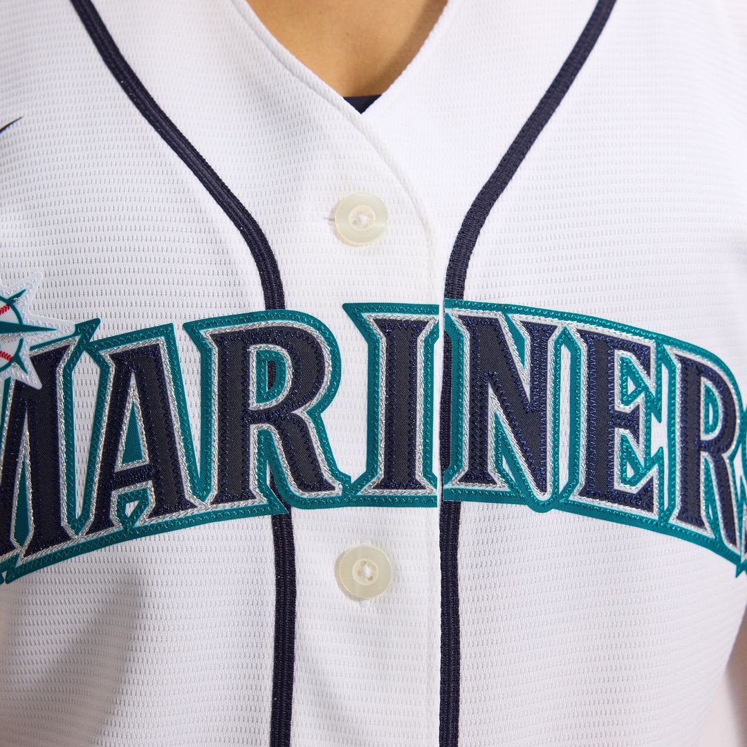 Cal Raleigh Seattle Mariners Nike Women's Home Replica Jersey - White