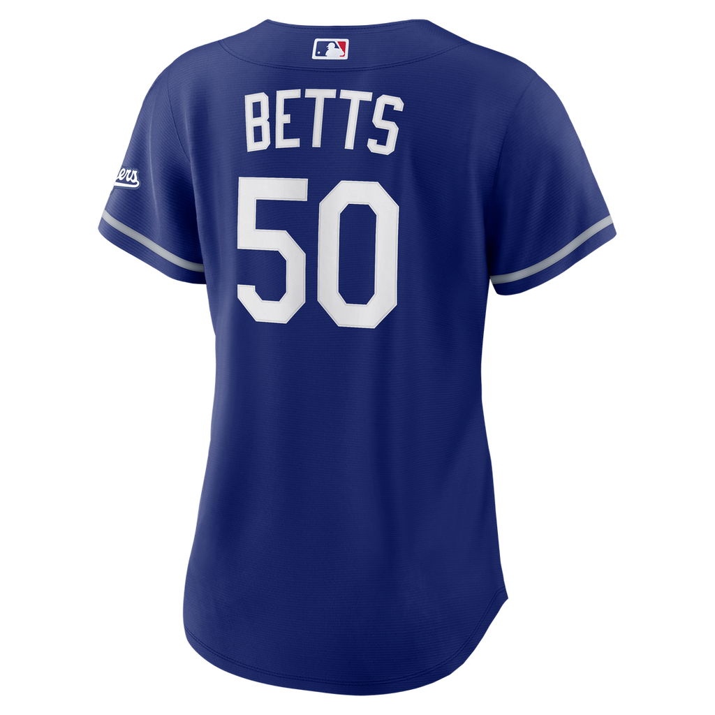 Mookie Betts Los Angeles Dodgers Nike Women's Alternate Stadium Jersey - Royal