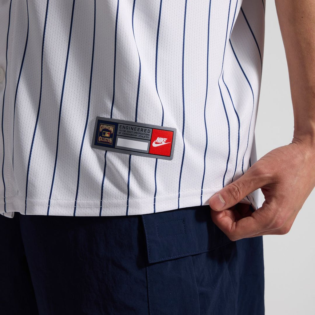 Babe Ruth New York Yankees Nike Throwback Cooperstown Collection Limited Jersey - White