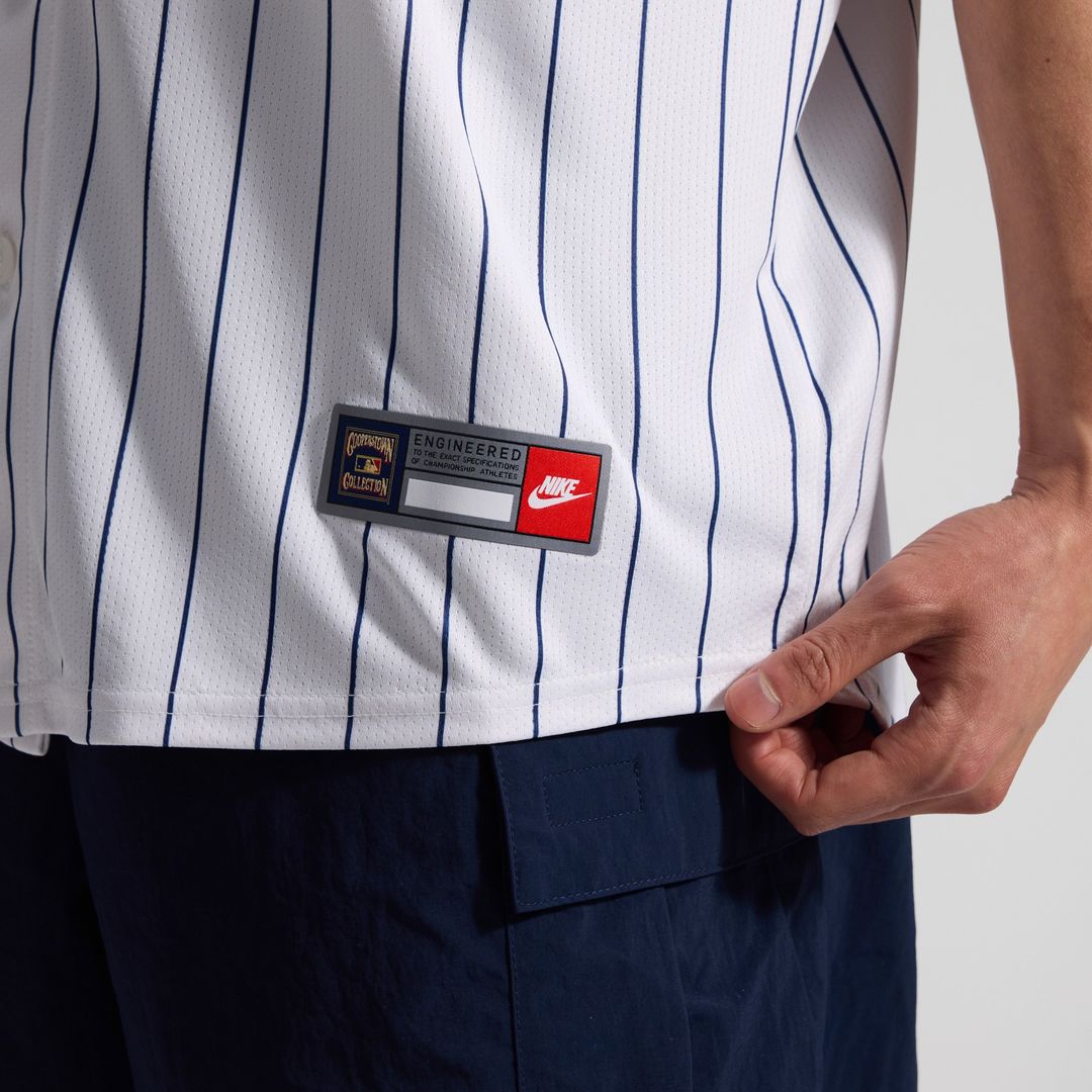 Babe Ruth New York Yankees Nike Throwback Cooperstown Collection Limited Jersey - White