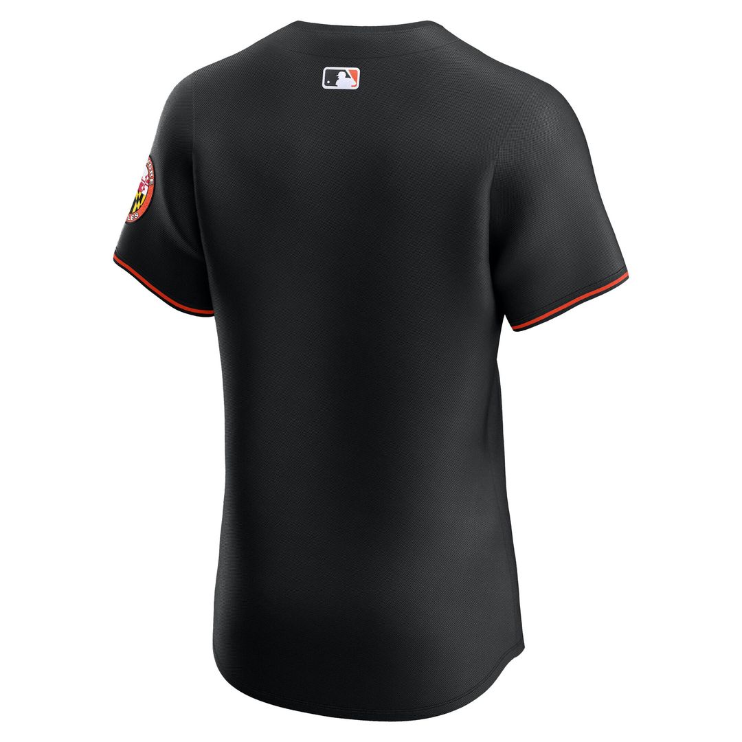 Baltimore Orioles Nike Alternate 2  Elite Jersey - Orange