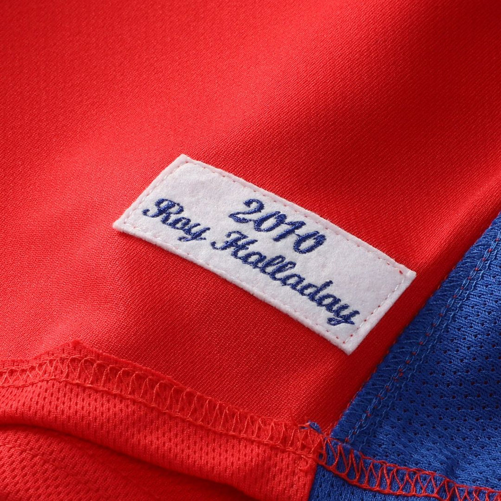 Roy Halladay Philadelphia Phillies Mitchell & Ness Preschool Cooperstown Collection Mesh Batting Practice Jersey - Red