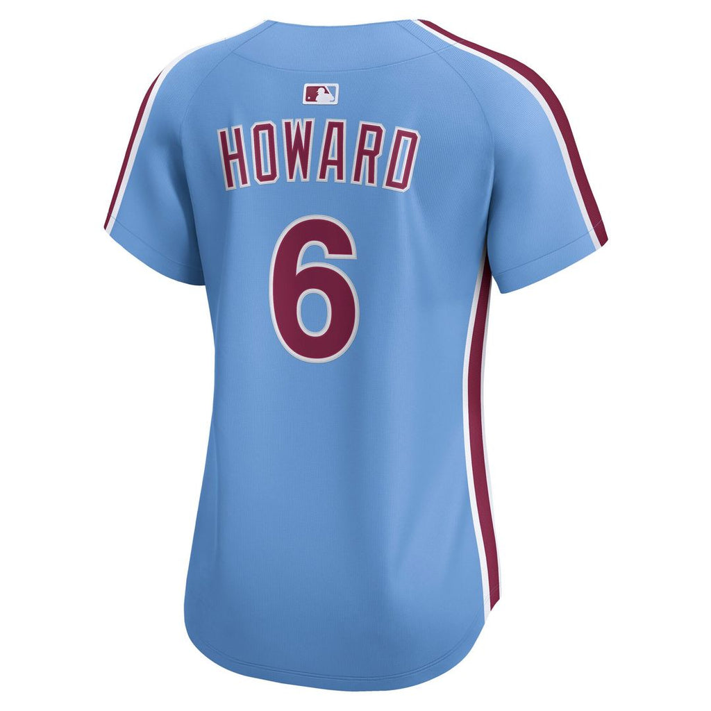Ryan Howard Philadelphia Phillies Nike Women's Alternate Limited Jersey - Light Blue