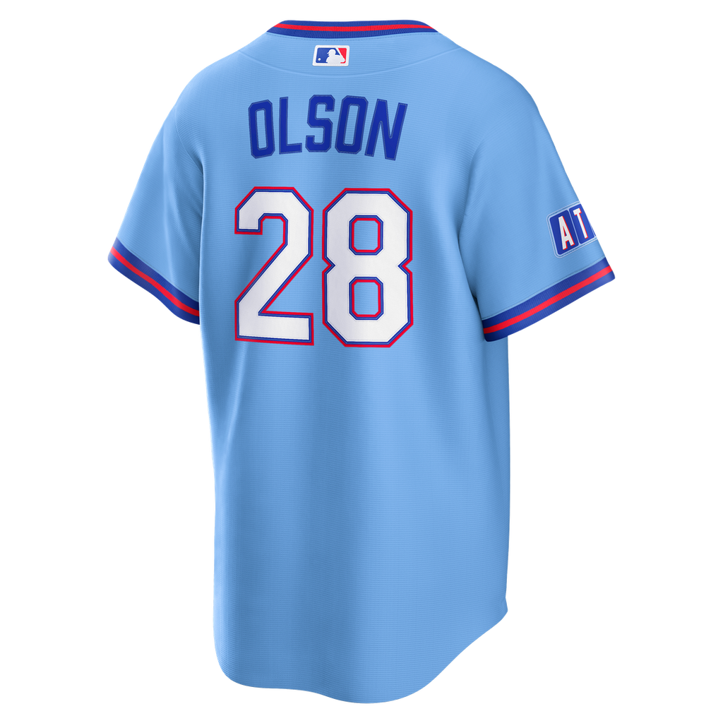 Matt Olson Atlanta Braves Nike 2026 City Connect Stadium Jersey - Powder Blue