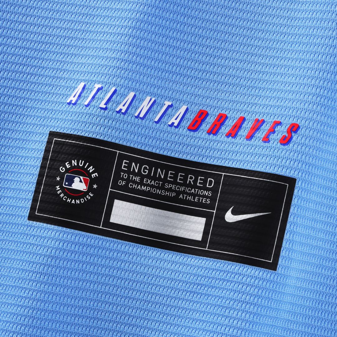 Mike Yastrzemski Atlanta Braves Nike 2026 City Connect Stadium Jersey - Powder Blue