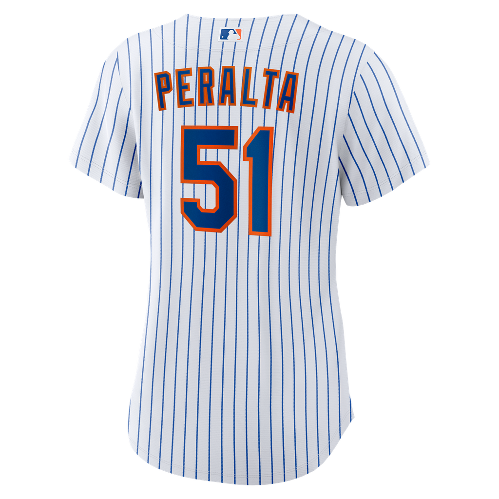 Freddy Peralta New York Mets Nike Women's Home Replica Jersey - White