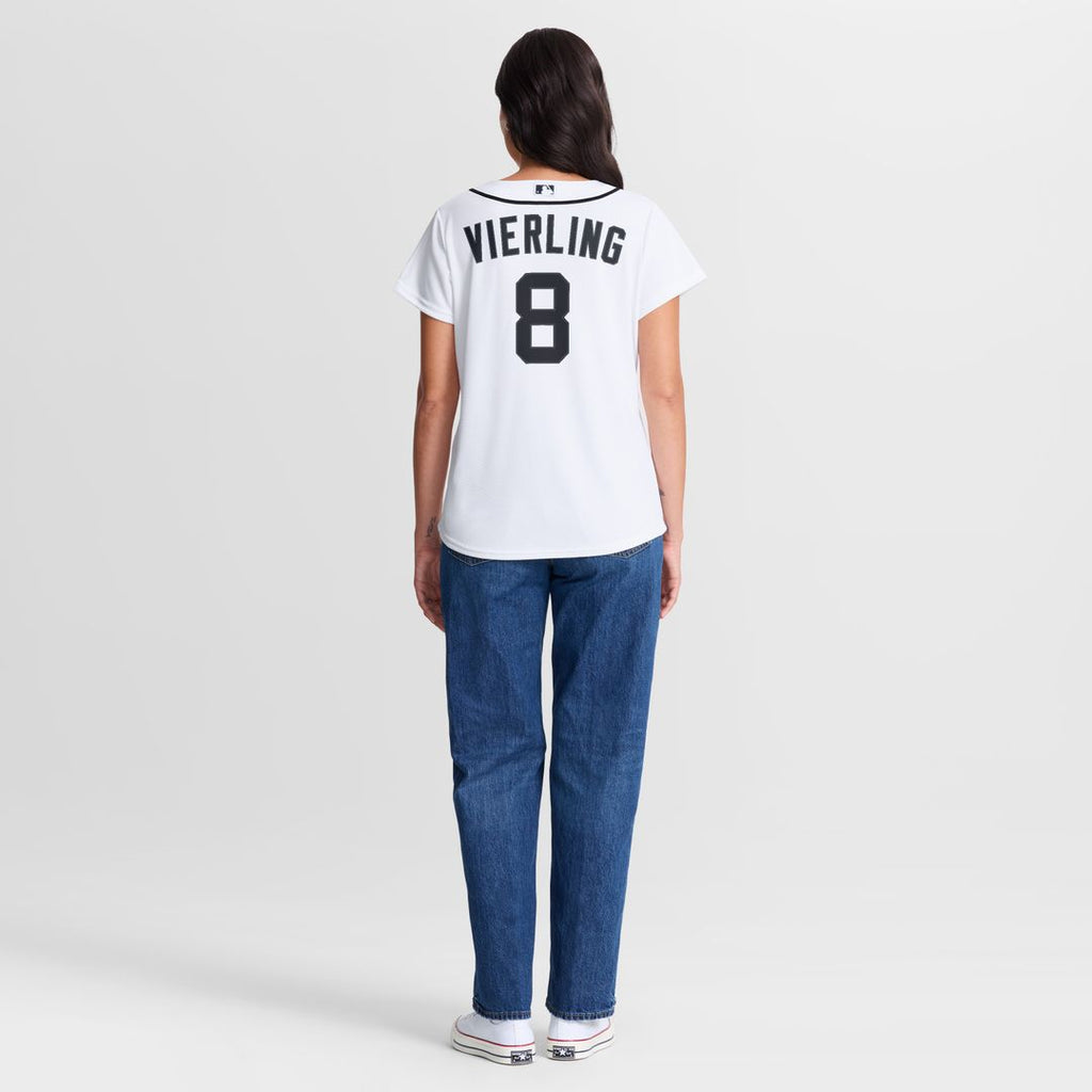 Matt Vierling Detroit Tigers Nike Women's Home Replica Jersey - White