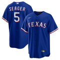 Corey Seager Texas Rangers Nike Alternate 2 Replica Jersey - Royal