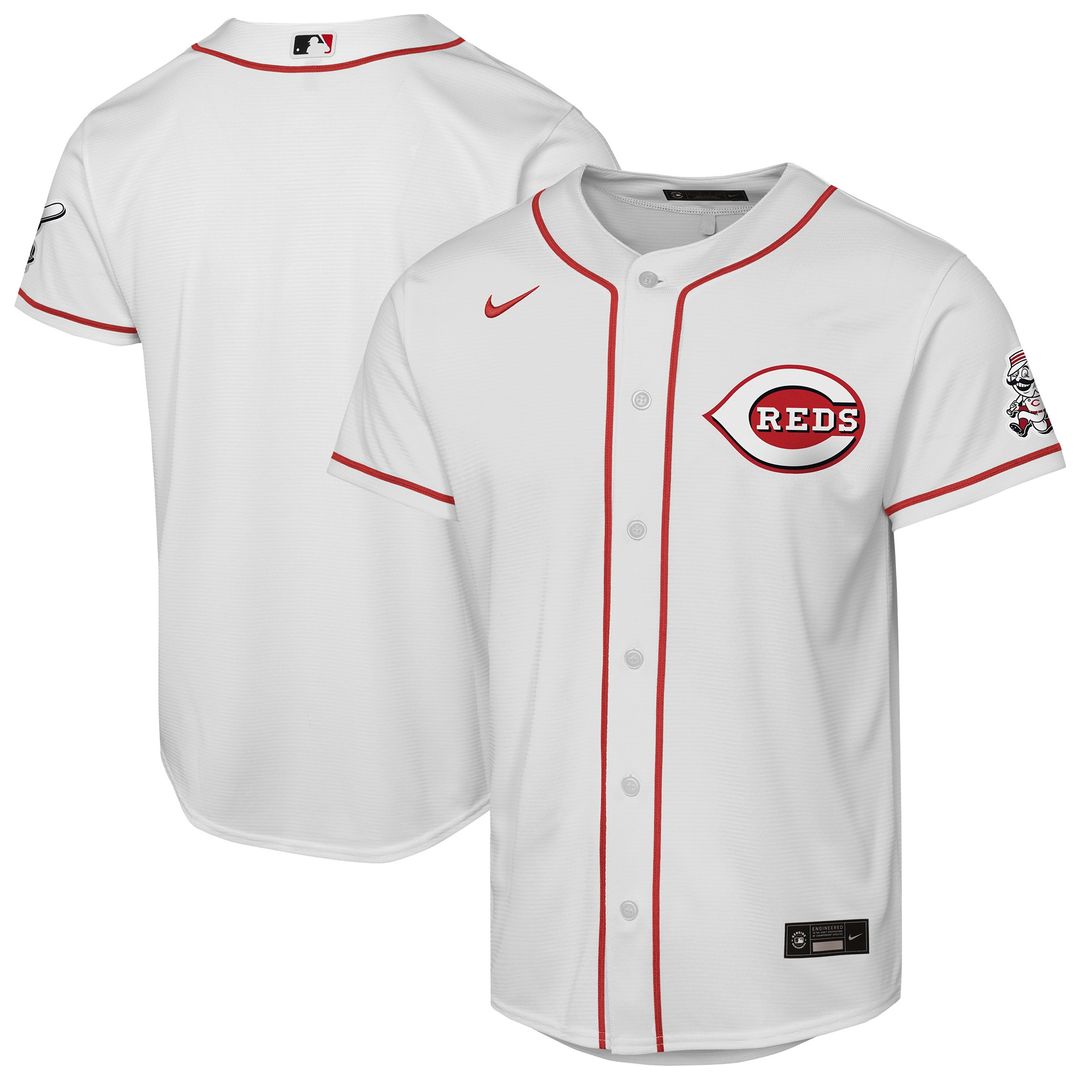 Cincinnati Reds Nike Youth Home Stadium Jersey - White