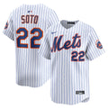Juan Soto New York Mets Nike Home Limited Jersey - White