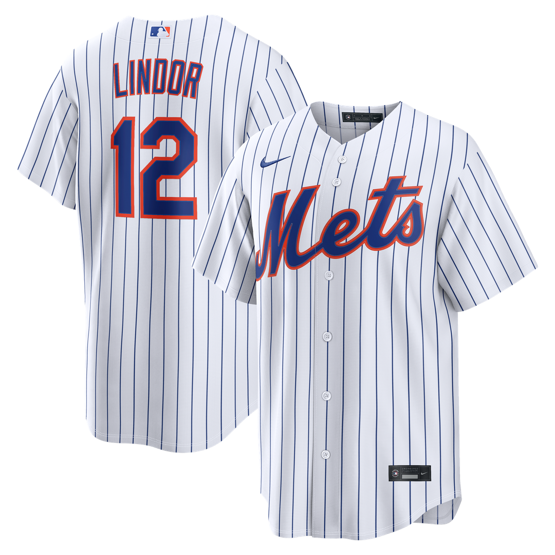 Francisco Lindor New York Mets Nike Home Replica Jersey - White
