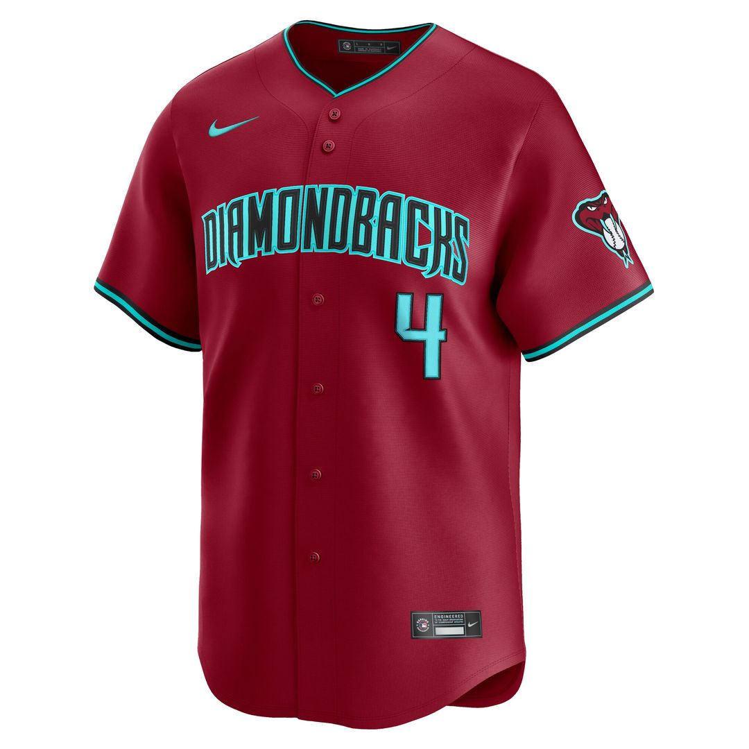 Ketel Marte Arizona Diamondbacks Nike Alternate Limited Jersey - Black