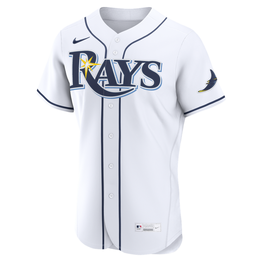 Tampa Bay Rays Nike Home Authentic Jersey - White