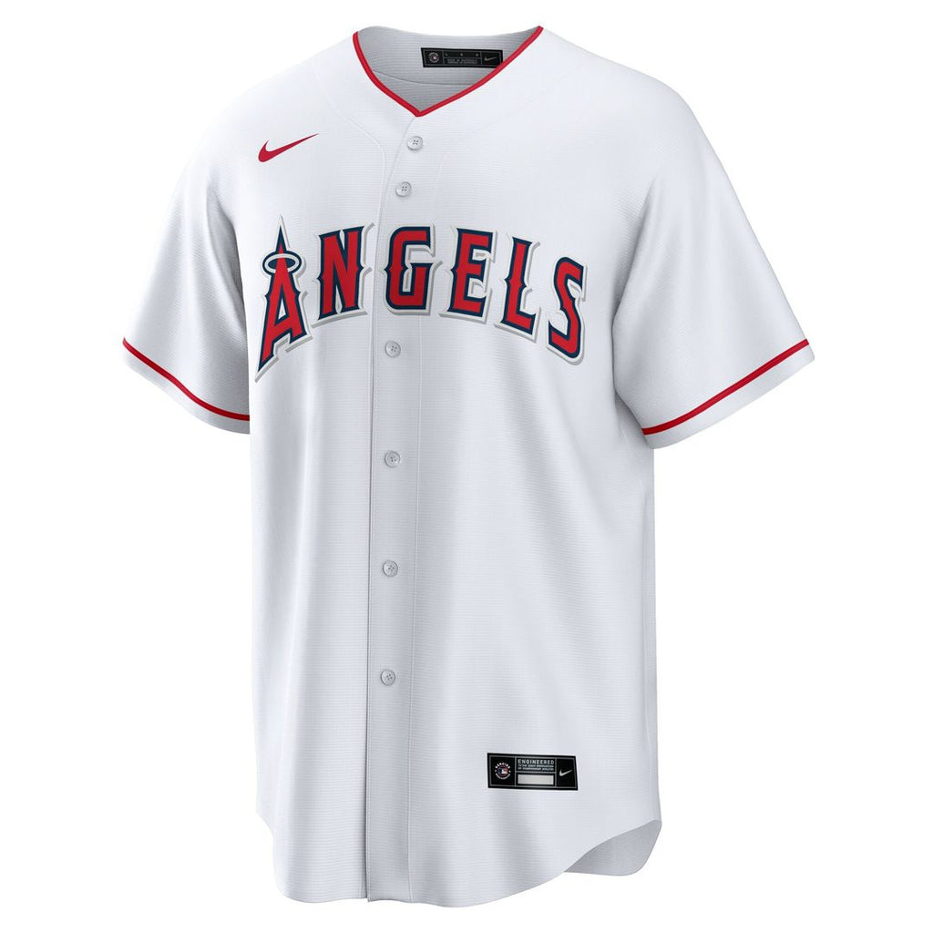 Logan O'Hoppe Los Angeles Angels Nike Home Replica Jersey - White