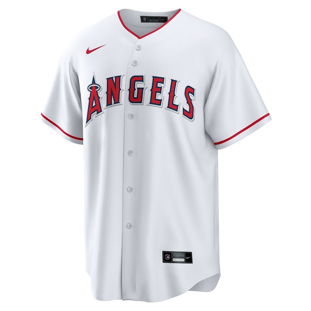 Logan O'Hoppe Los Angeles Angels Nike Home Replica Jersey - White