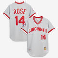 Pete Rose Cincinnati Reds Mitchell & Ness 1976 Authentic Jersey - Gray