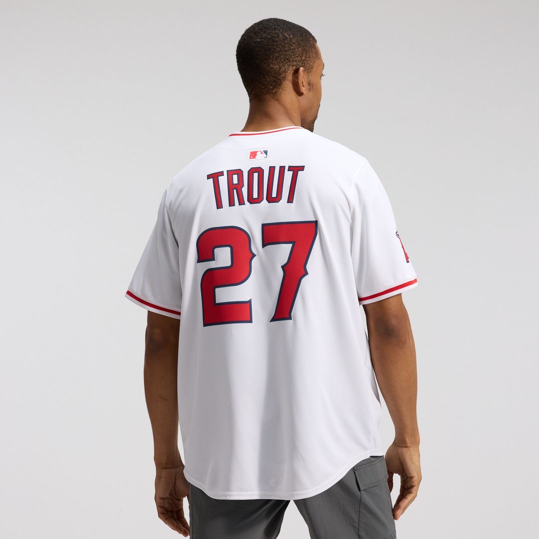 Mike Trout Los Angeles Angels Nike Alternate Limited Player Jersey - Red