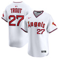 Mike Trout Los Angeles Angels Nike Alternate Limited Jersey - White