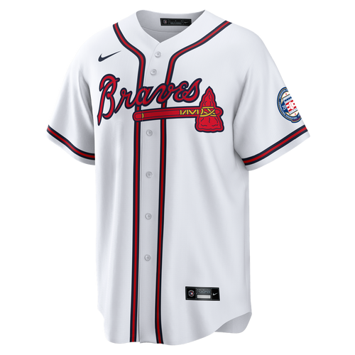 Andruw Jones Atlanta Braves Nike Home Replica 2026 Hall of Fame Patch Jersey - White