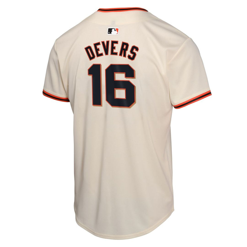 Rafael Devers San Francisco Giants Nike Youth Home Player Game Jersey - Cream