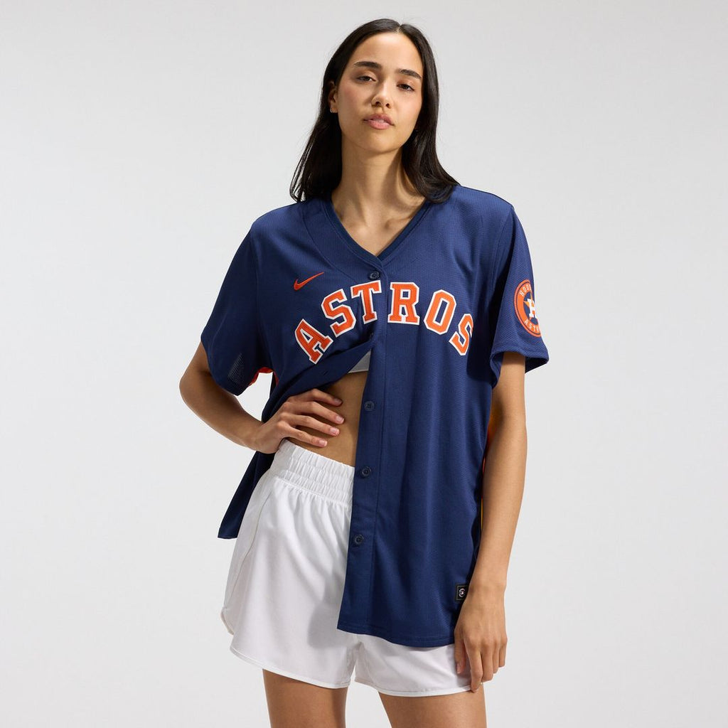 Jose Altuve Houston Astros Nike Women's Alternate Limited Player Jersey – Navy
