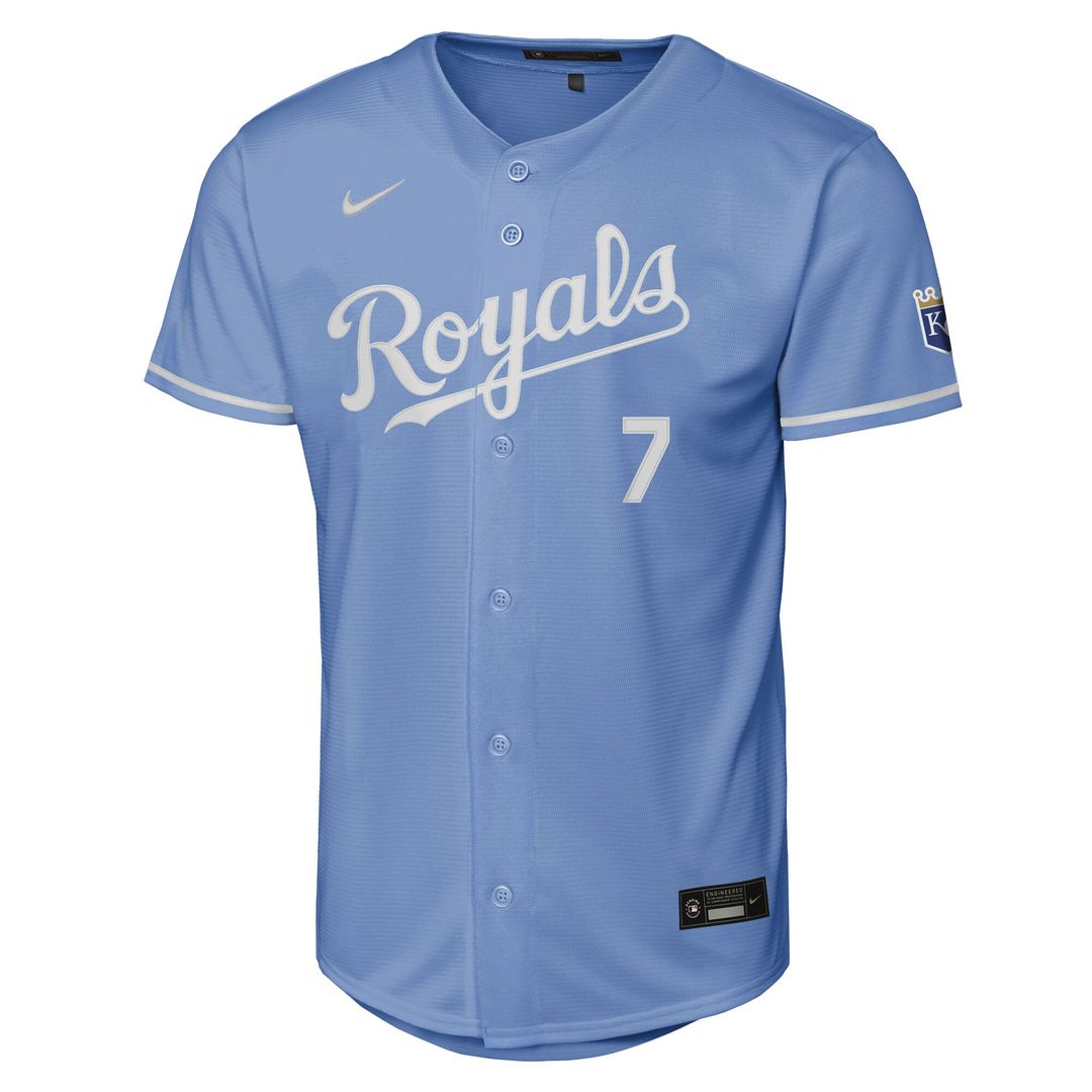 Bobby Witt Jr. Kansas City Royals Nike Youth Home Stadium Jersey - White