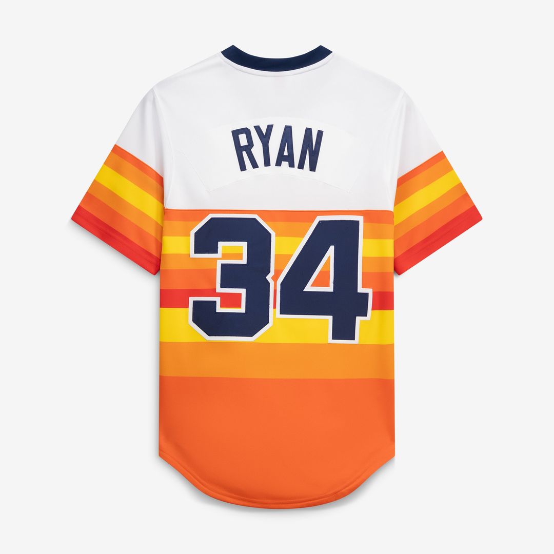 Nolan Ryan Houston Astros Mitchell & Ness Throwback Authentic Jersey - White