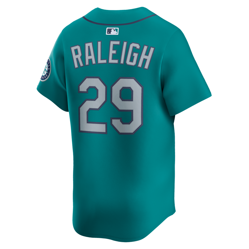 Cal Raleigh Seattle Mariners Nike Home Limited Player Jersey - White