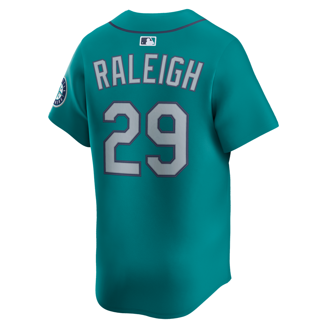 Cal Raleigh Seattle Mariners Nike Home Limited Player Jersey - White