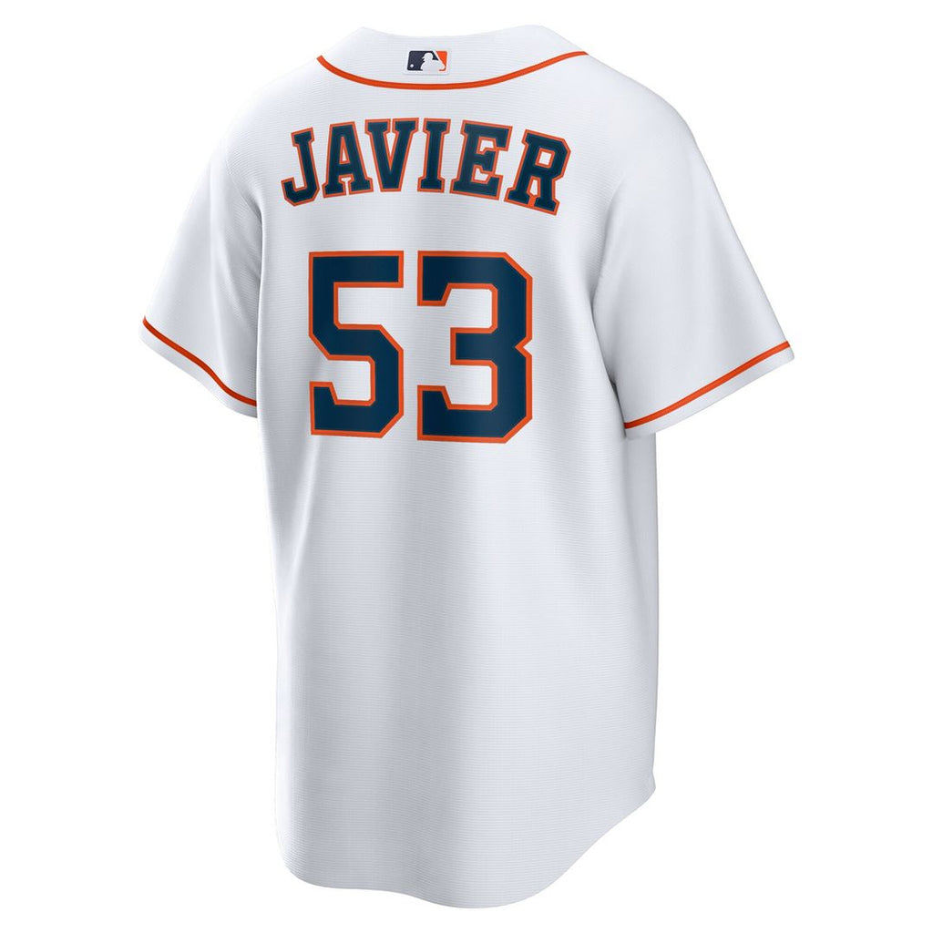Cristian Javier Houston Astros Nike Home Replica Jersey - White