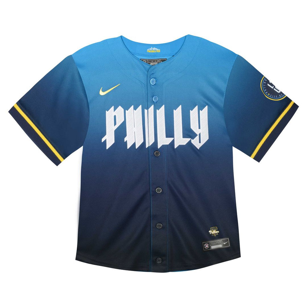Bryce Harper Philadelphia Phillies Nike Infant 2024 City Connect Limited Player Jersey - Blue