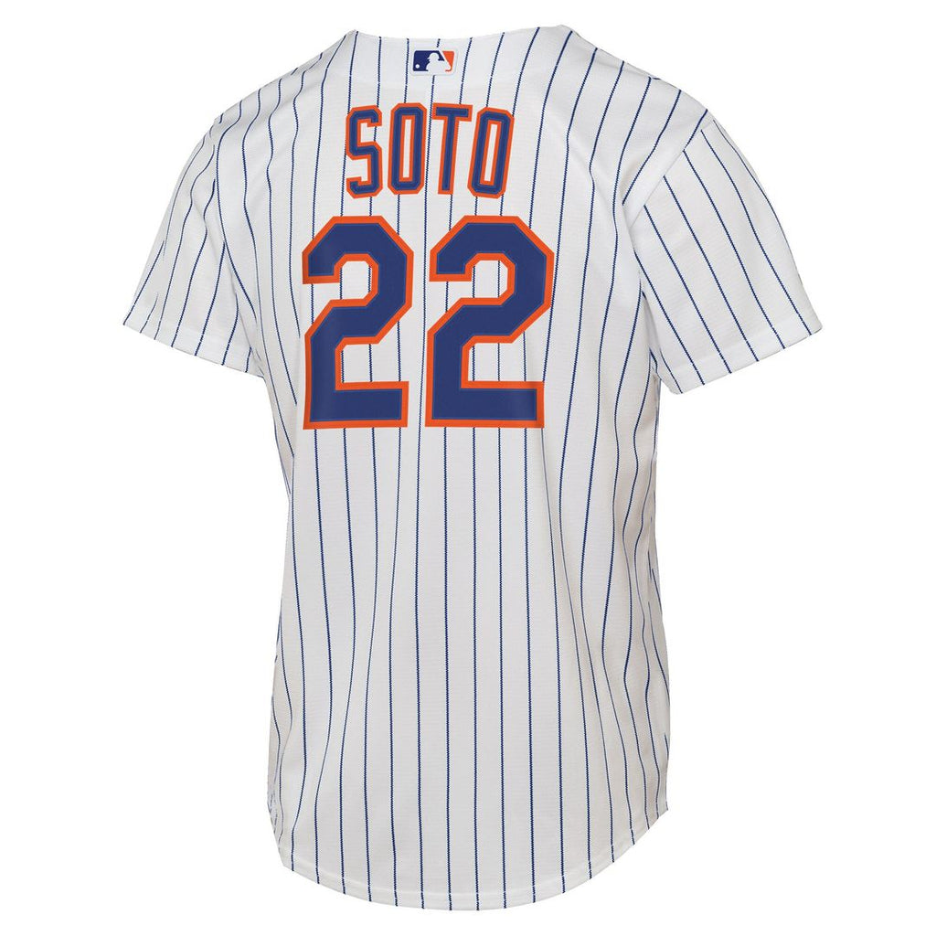 Juan Soto New York Mets Nike Youth Home Replica Player Jersey - White