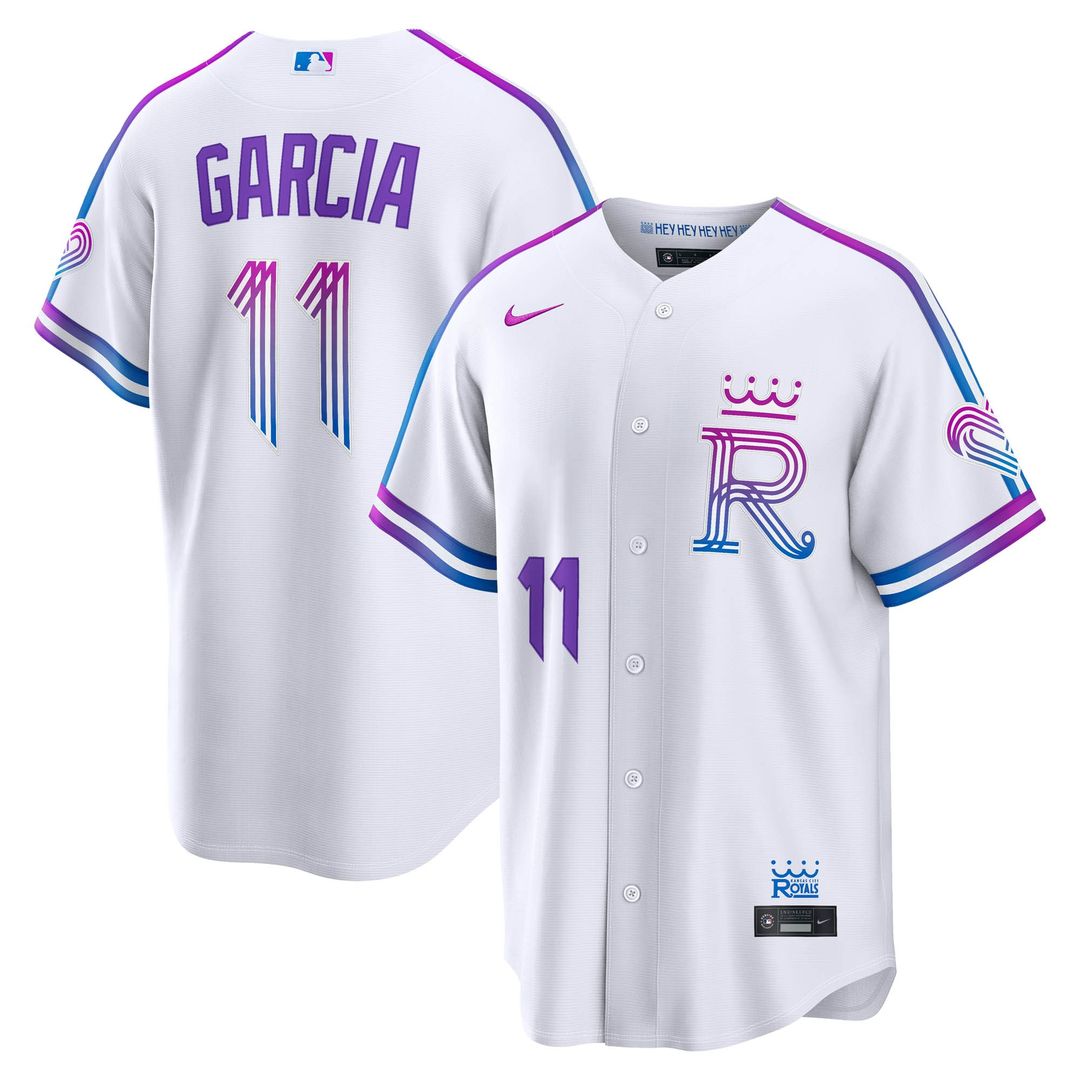 Maikel Garcia Kansas City Royals Nike 2026 City Connect Stadium Jersey - White