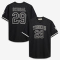 Tarik Skubal Detroit Tigers Fanatics Big & Tall Heavyweight Mesh Jersey - Black/White