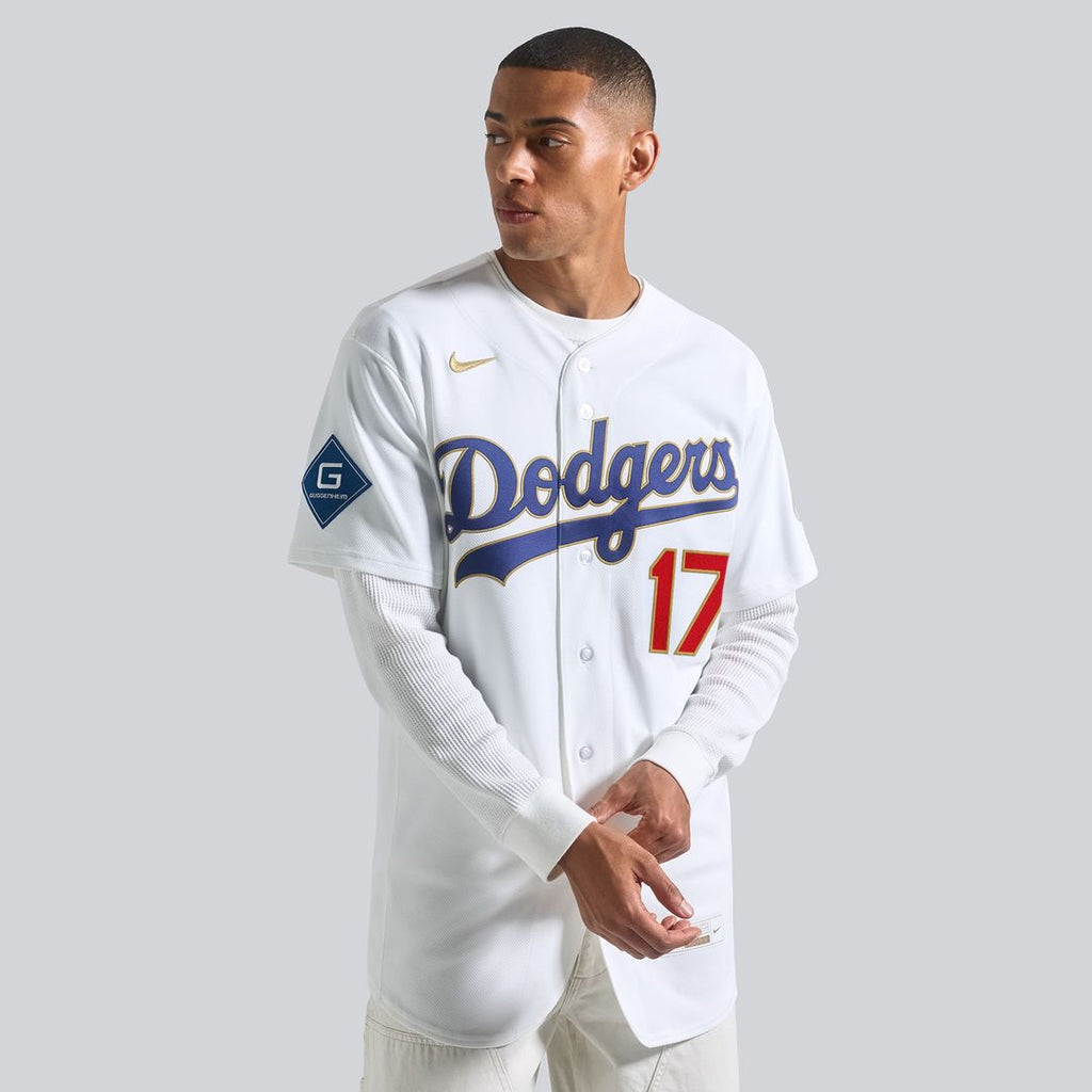 Shohei Ohtani Los Angeles Dodgers Nike 2026 Gold Collection Authentic Jersey - White