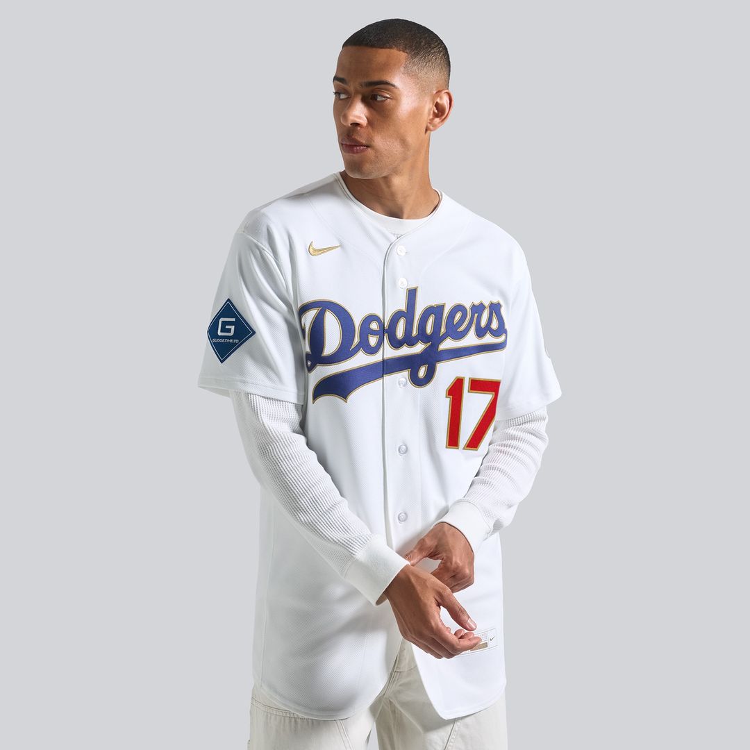 Shohei Ohtani Los Angeles Dodgers Nike 2026 Gold Collection Authentic Jersey - White