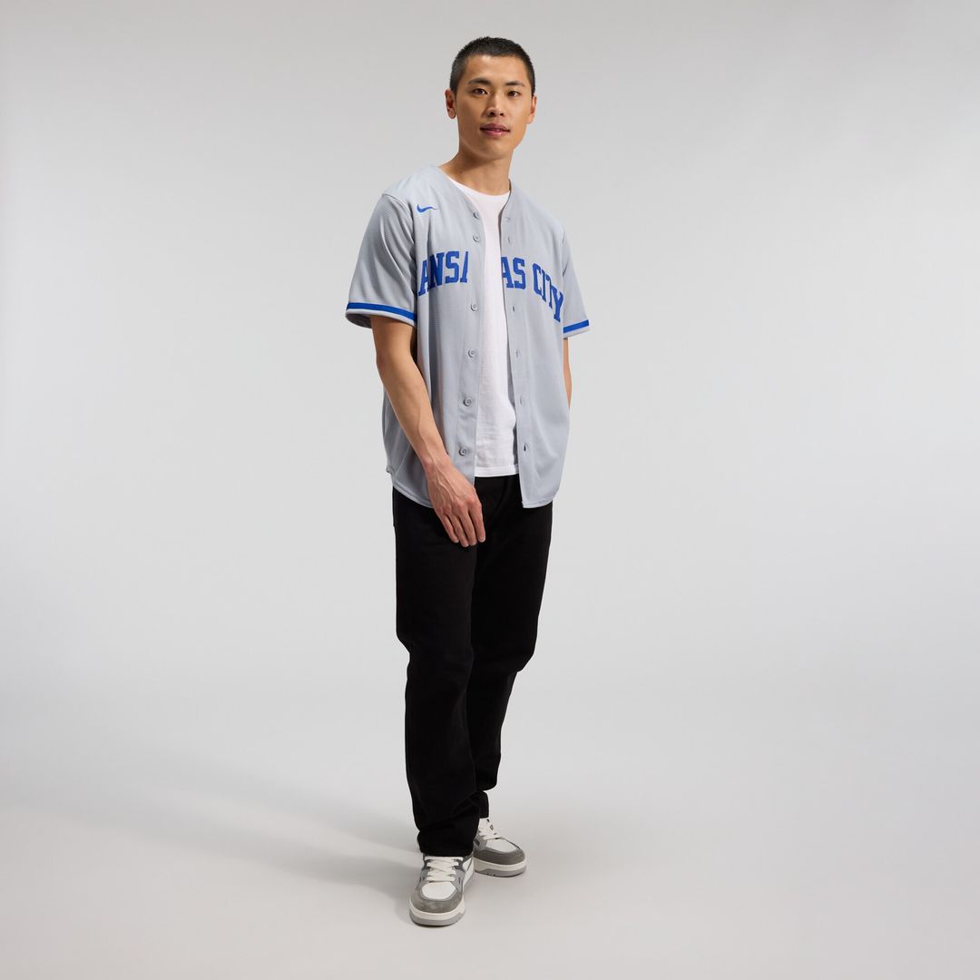 Bobby Witt Jr. Kansas City Royals Nike Road Replica Jersey - Gray
