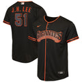 Jung Hoo Lee San Francisco Giants Nike Youth Alternate 2 Replica Jersey - Black