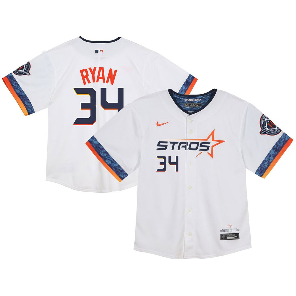 Nolan Ryan Houston Astros Nike Toddler City Connect 2025 Limited Jersey - White
