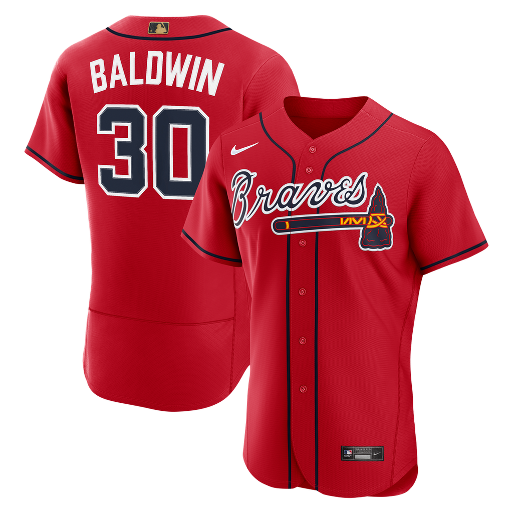 Drake Baldwin Atlanta Braves Nike MLB Awards Authentic Jersey - White