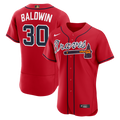 Drake Baldwin Atlanta Braves Nike MLB Awards Authentic Jersey - Red